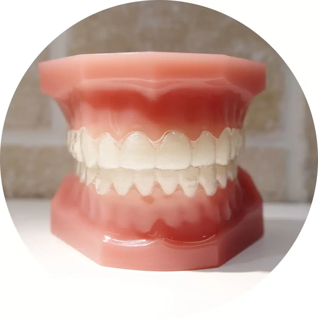 マウスピース型矯正装置写真